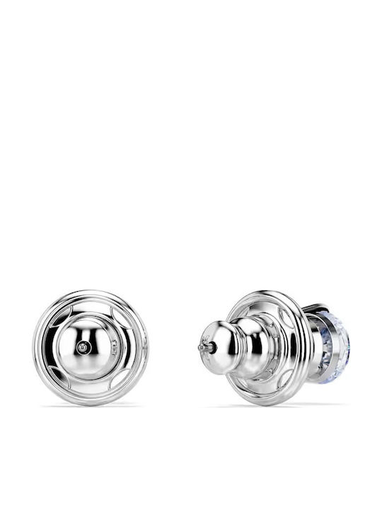 Swarovski Solitaire Обици от Сребърен с Камъни