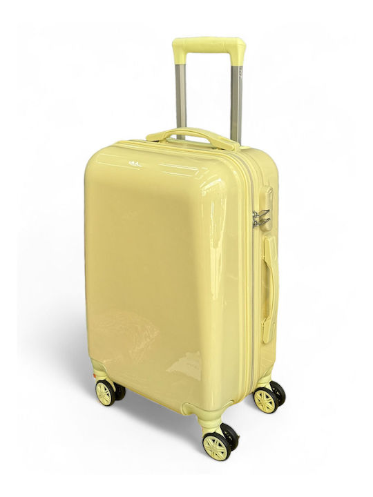 Olia Home Cabin Travel Suitcase Hard Yellow Banana with 4 Wheels Height 55cm RTPP510