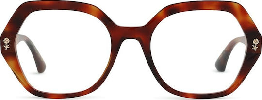 Etro Damen Acetat Brillengestelle Braun 0012 05L