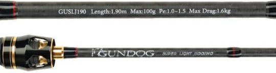 Crony Gundog Καλάμι Ψαρέματος για Jigging 1.9m 100gr