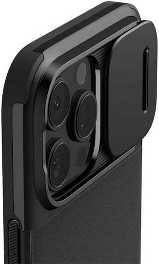 Spigen Optik Armor (MagFit) Umschlag Rückseite Silikon 2mm Schwarz (iPhone 17 Pro Max / iPhone 17 Pro / iPhone 16 Pro Max)