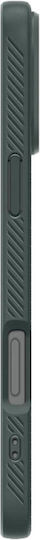 Spigen Liquid Air Umschlag Rückseite Silikon Abyss Green (iPhone 17 Pro / iPhone 16 Pro)