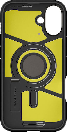 Spigen Tough Armor AI MagFit Umschlag Rückseite Kunststoff 0.3mm Gunmetal (iPhone 16)