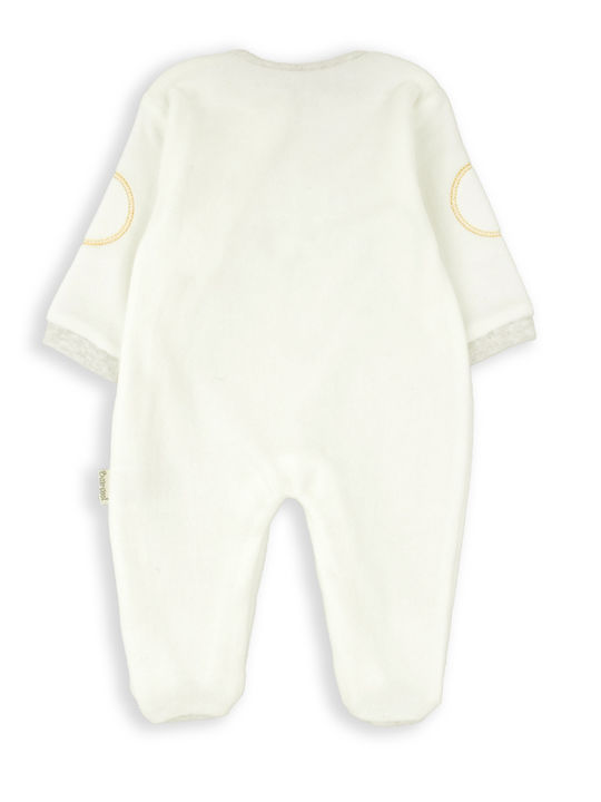 Babybol Baby Bodysuit Velvet Ivory Coast