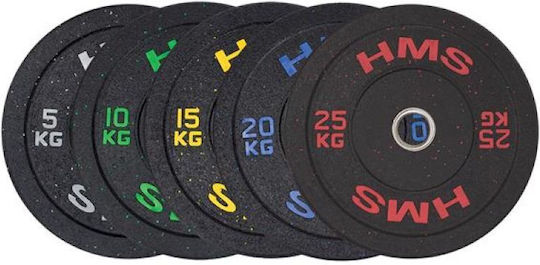 HMS Δίσκος Ολυμπιακού Τύπου Λαστιχένιος 1 x 15kg Φ50mm