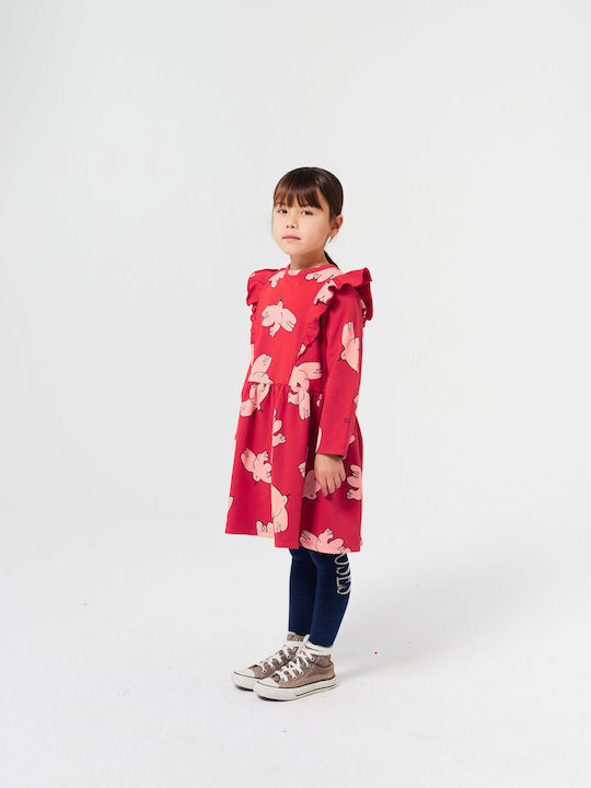 Kinderkleid Rot
