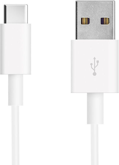 Usb To Usb Type-c 2m Charge & Sync Cable White