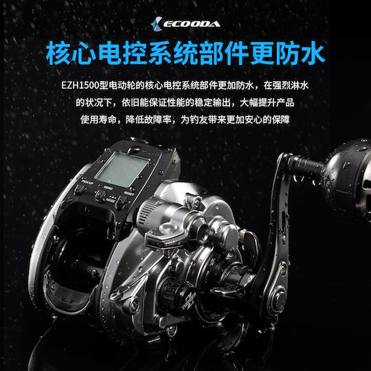 Ecooda Left Handed Fishing Reel for Vertical