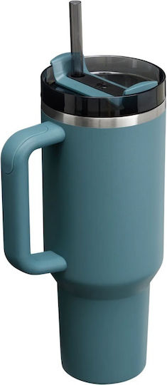 Quencher H2.o Flowstate Tumbler Thermos 1.180 ml Blau-Fichte