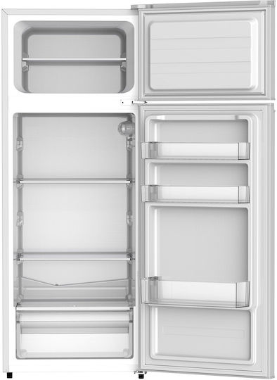Muhler Double Door Refrigerator 210lt H143xW55xD55cm White SUF1441NWE