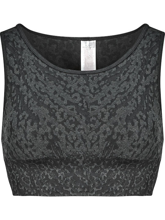 Daisy Women's Sports Bra without Padding Black