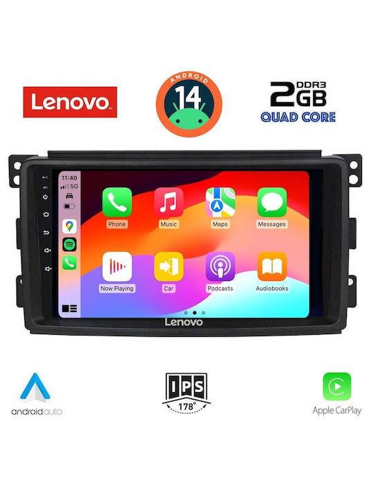 Lenovo Car Audio System Smart 2007-2010 (Bluetooth/USB/AUX/WiFi/GPS) with Touch Screen 9"