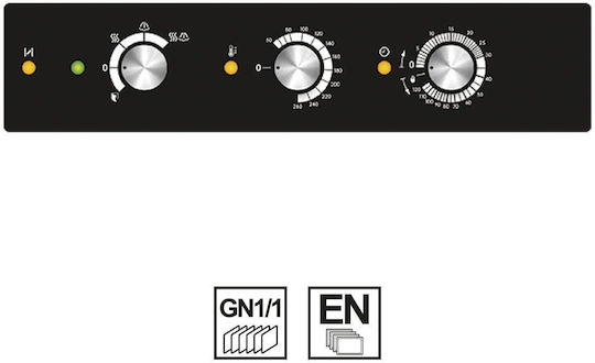 Alphatech Ηλεκτρικός Φούρνος 8.5kW ICGM051E