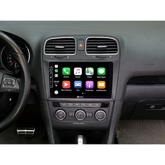 Dynavin Car Audio System for Volkswagen Golf 6 (Bluetooth/USB/WiFi/GPS/Apple-Carplay/Android-Auto) with Touch Screen 9"