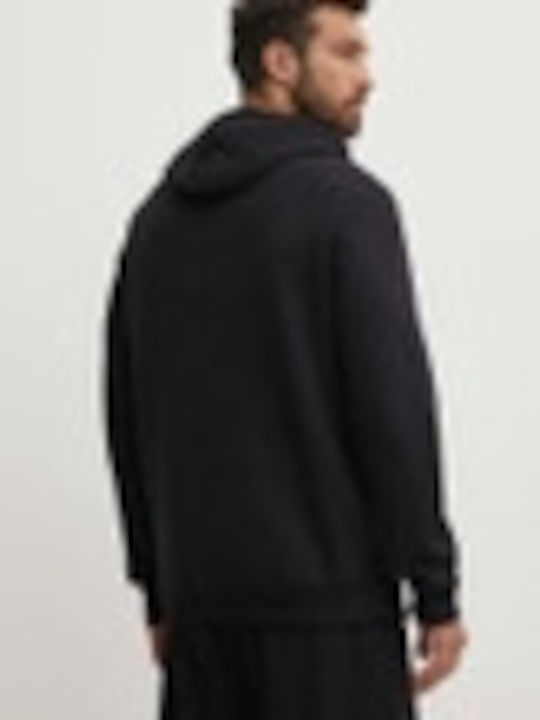 Identity Small Φούτερ με Κουκούλα Black
