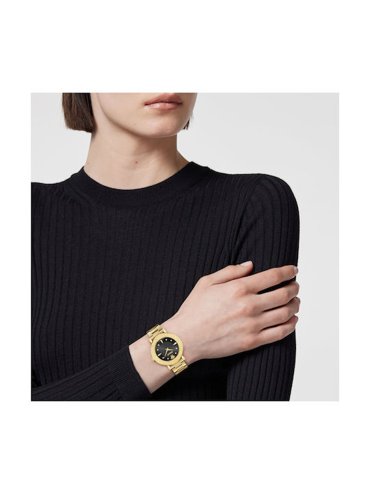 Versace Greca Women's Watch with Gold Metal Bracelet