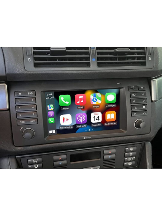 Dynavin Car Audio System for BMW Series 5 (E39) 2002-2005 (Bluetooth/USB/WiFi/GPS/Apple-Carplay/Android-Auto) with Touch Screen 7"