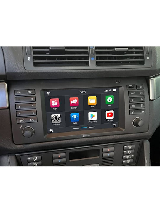 Dynavin Car Audio System for BMW Series 5 (E39) 2002-2005 (Bluetooth/USB/WiFi/GPS/Apple-Carplay/Android-Auto) with Touch Screen 7"