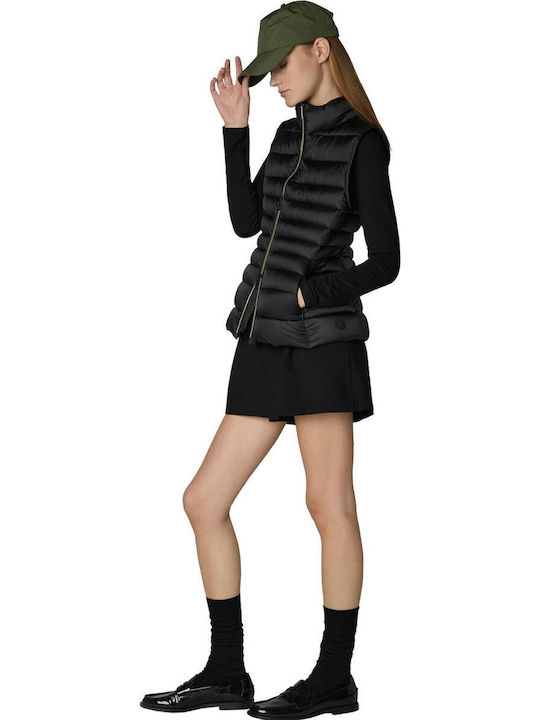 Women's Short Lifestyle Jacket for Winter Black