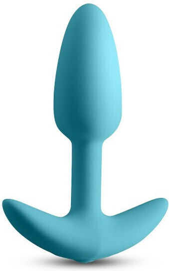 Techno Anal Plug with Vibration Blue