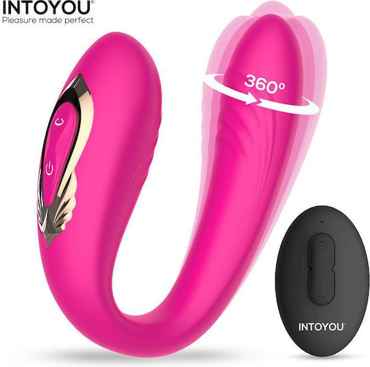 IntoYou Δονητής για Ζευγάρια με Απομακρυσμένο Έλεγχο Φούξια