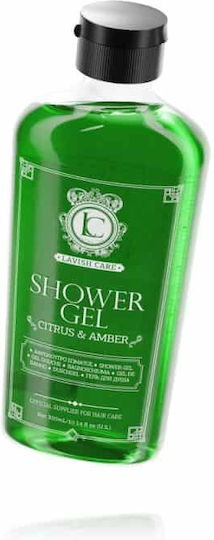 Lavish Care Barber Shower Gel Citrus & Amber 300ml