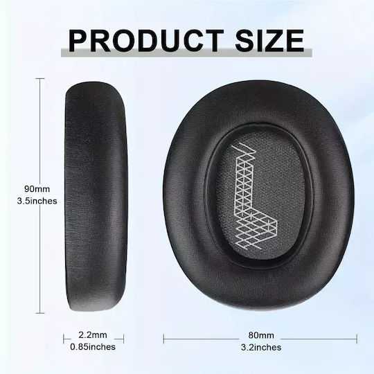 JBL Headphone Earpad Spare Parts for E65 E65bt E65btnc Live 650 650nc 650btnc Live 660 660nc 660btnc Duet