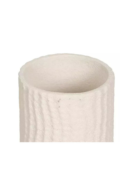 Ixia Regal Διακοσμητικό Βάζο Κεραμικό Μπεζ Φ10xΥ22cm