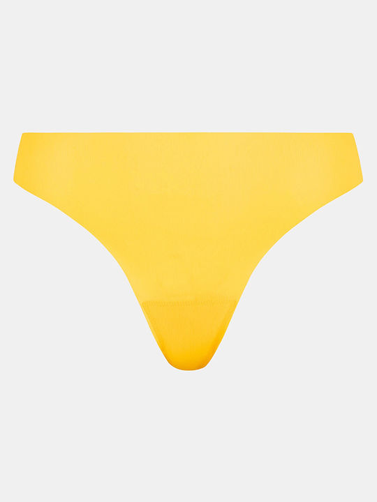 Damen Zeichenfolge Nahtlos Yellow