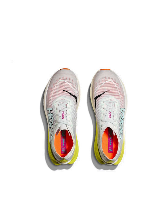 Hoka Mach X 2 Sport Shoes Running Frost / Citrus