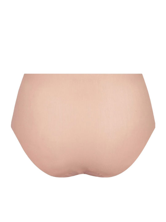 Висока талия Дамско Слип без Шевове Beige