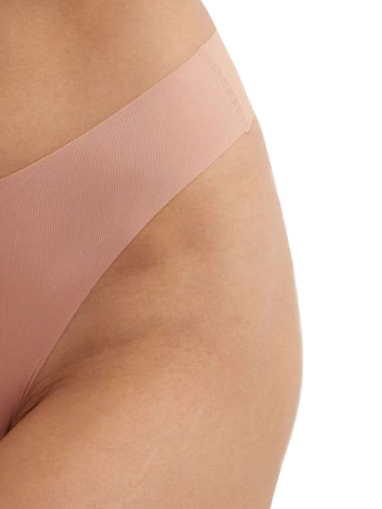 Damen Zeichenfolge Nahtlos Fuchsia