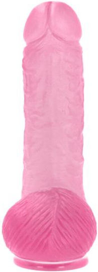 Ulisse Transparent Pink Dildo