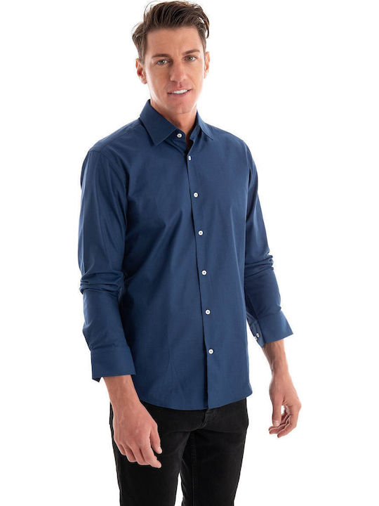 Cotton Shirt Navy