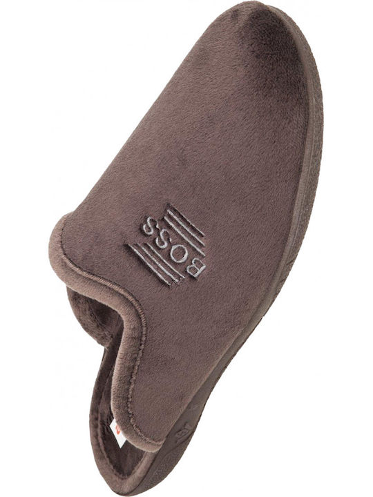 Adam's Shoes Men's Slipper Brown