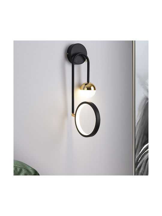 Atman Φωτιστικό Τοίχου LED Μαύρο 21x48x48εκ. Atman Φωτιστικό Τοίχου LED Μαύρο 21x48x48εκ.