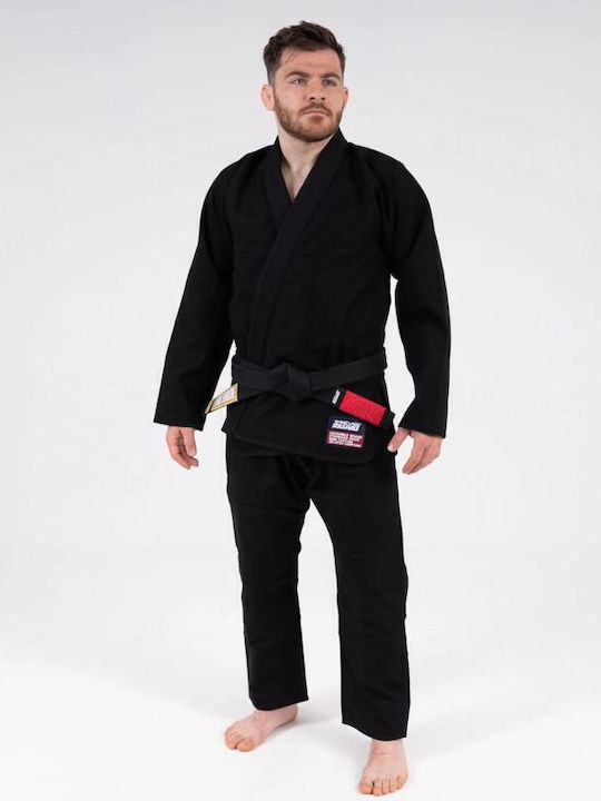Scramble Ανδρική Στολή Brazilian Jiu Jitsu Μαύρη
