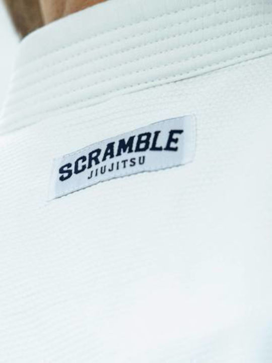 Scramble Bărbați Uniforme Jiu Jitsu brazilian Alb