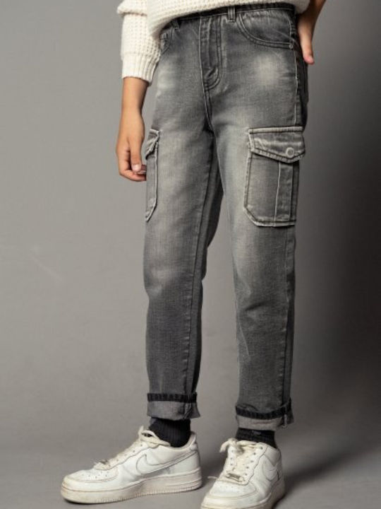 Kids' Denim Pants Black
