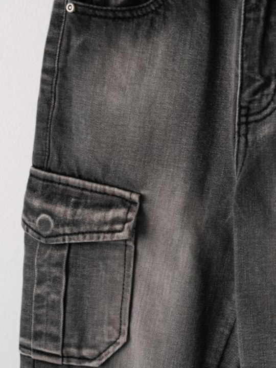 Kids' Denim Pants Black