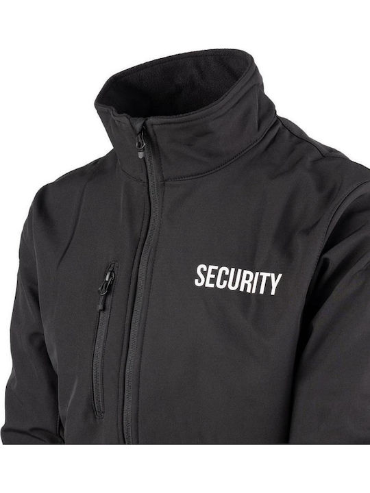 Fostex Garments Αντιανεμικό Κυνηγετικό Μπουφάν Softshell Μαύρο