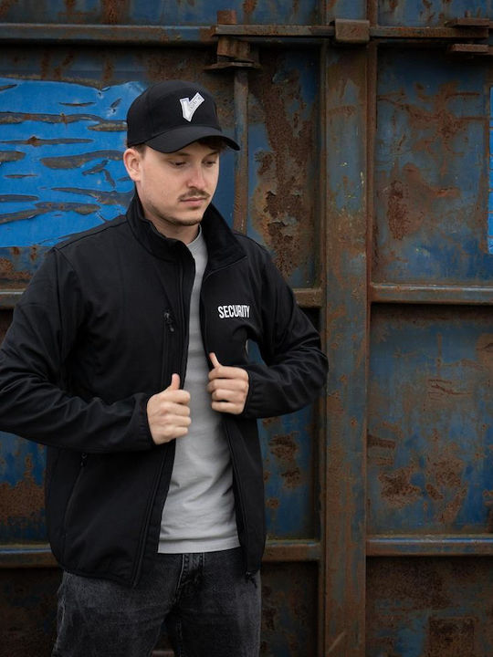 Fostex Garments Αντιανεμικό Κυνηγετικό Μπουφάν Softshell Μαύρο