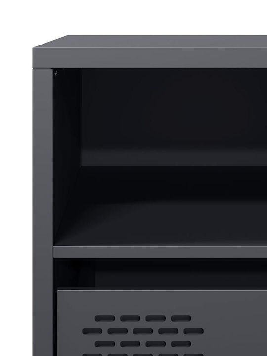 TV Stand Metal Anthracite M101.5xD39xH43.5cm