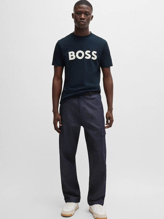 Athletic T-Shirt Navy Blue