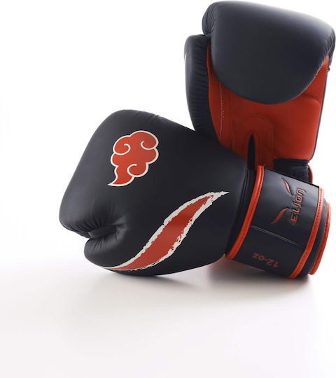 Elion Synthetic Leather Boxing Competition Gloves Black