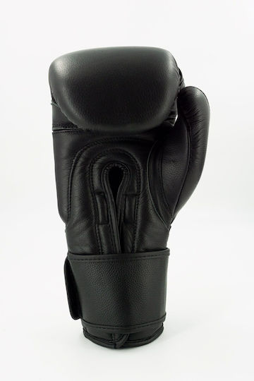 Chosen Boxing Gloves Leather for Competition Black