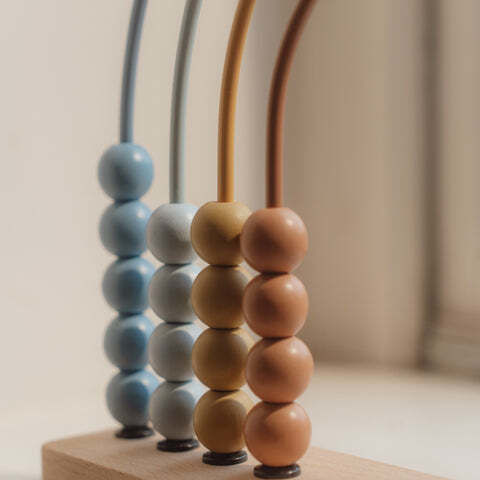 Little Dutch Ουράνιο Τόξο Abacus made of Wood