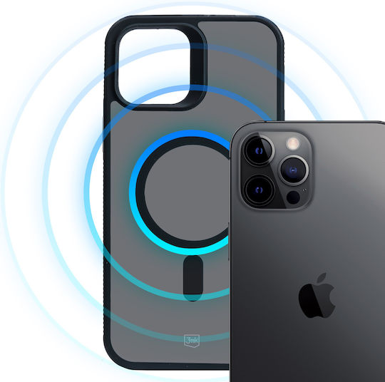 3MK Magcase Back Cover Πλαστικό / Tempered Glass 2mm Διάφανο (iPhone 12 Pro Max)