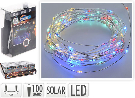 Lifetime Hanging Solar Light Garland with Photocell IP44