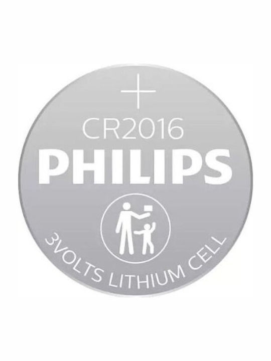 Philips Μπαταρίες Λιθίου Ρολογιών CR2016 3V 2τμχ